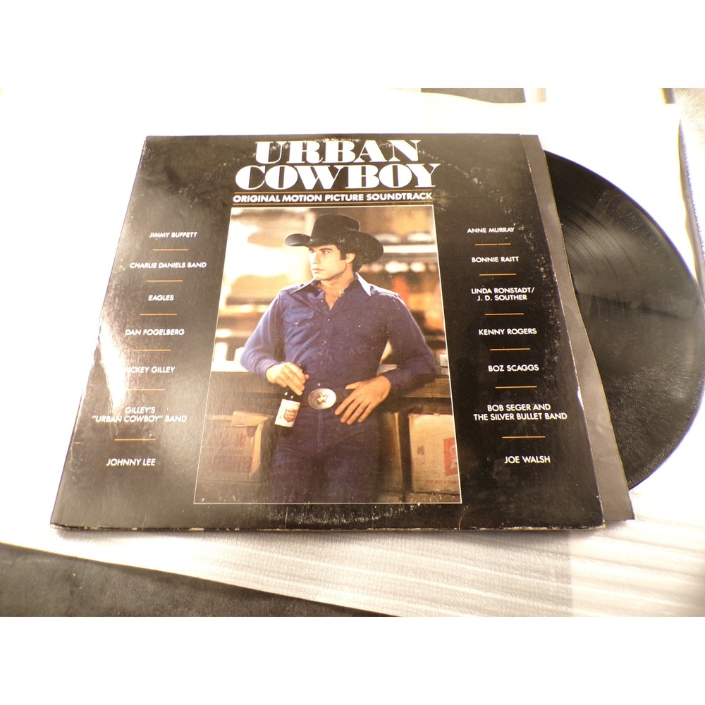 Urban Cowboy Original Motion Picture Soundtrack Vinyl LP 1980 Asylum DP-90002